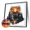 Forest Deer-Full Round Diamond Painting