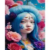 【Limited Stock Sale】Flower Girl-Paint by Numbers Acrylic Painting&nbsp; 40*50CM