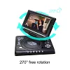 Portable DVD Player, 6.8 Inch/8.5 Inch DVD Player HD with Small TV Player, Support 270 Degree Rotation Mobile DVD Player with USB Remote Control for Car/Kids/Home/Travel (LMD-750 USA)