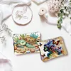 (US Local)DIY Diamond Art Diamond Dot Card Pack Diamond Painting Coin Pouch (Sea Turtle)