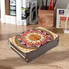 (US Local)Diamond Painting Storage Box DIY 5D Diamond Painting Jewelry Box (Pattern A)