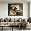 (US Local)Girl Horse-11CT Stamped Cross Stitch Kit(74x61cm)