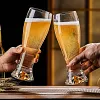 Blue Mountain Craft Beer Cup High-end Light Luxury Crystal Glass Large Capacity Water Cup