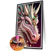 Diamond Painting-DIY Full Round Drill Dragon(60*40 CM)