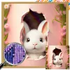 Rabbit - Square AB Drills Diamond Painting(45*45cm)