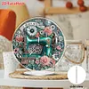 Sewing Machine Acrylic DIY Diamond Painting Clock Kit Diamond Art Clock