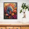 >SALE<Full Embroidery Eco-cotton Thread 11CT Print Flower Dragon Cross Stitch 50x60cm