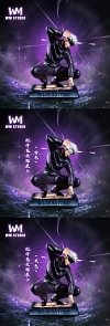 1/6 Scale Squatting Satoru Gojo - Jujutsu Kaisen Resin Statue - WM Studios