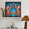 Diamond Painting-DIY Full Round Drill Detroit Lions(40*40 CM)