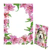 Special Shape Pink Lily Table Top Diamond Painting Frame Kits for Families