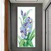 Flower - 9CT Partial Beaded Cross Stitch Kit(17x42cm)