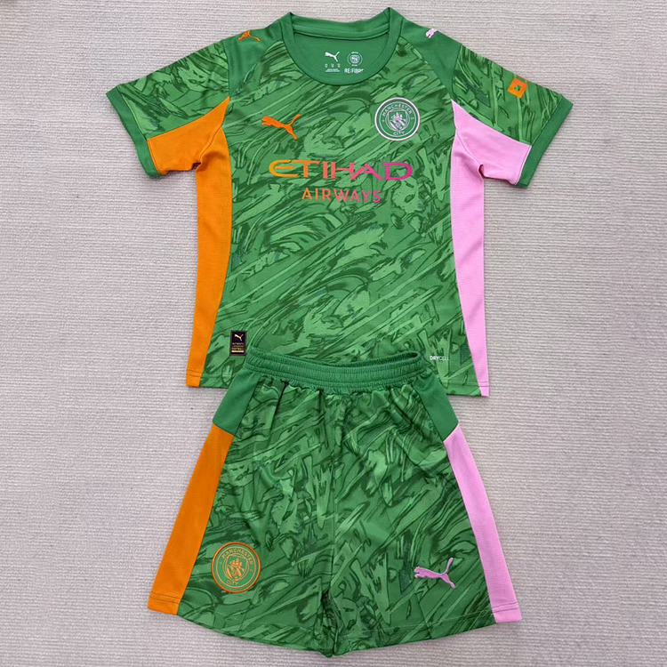 Kids Manchester City 25-26 GK Football Kit