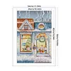 Winter Story -14CT Stamped Cross Stitch Kit(34*50cm)