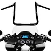 [US Local Warehouse] 16inch Ape Hanger Meathook Handlebars Monkey Bar for Harley(No Heated Grip Wire)