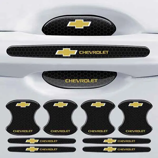 Carbon Fiber Car Door Handle Cup Cover (4PCS)
