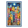 (US Local)House-11CT Stamped Cross Stitch Kit(40x70cm)