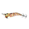 Luminous Fishing Lure 90mm 7g Squid Jigs Fishing Bait Prawn Hook Artificial Bait