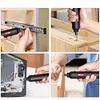 Electric Screwdriver Set LED Light Automatic Screwdriver for Furniture Gaming PC