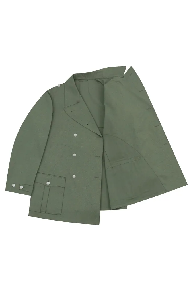   German Polizei Gebirgsj&auml;ger Mountain Trooper Mottled Green Wind Jacket I German-Uniform