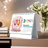 (US Local)2026 Diamond Painting Monthly Calendar Kit Diamond Art Calendar for DIY Crafts Party