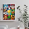Character Combination-Full Round Diamond Painting 40*50cm