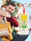 4Pcs Wooden Cross Stitch Bookmark 16*14cm