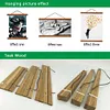 Magnetic Light Wood Wooden Frame Hanger for Photo Picutre Canvas Artwork Art Print Wall Hanging DIY Diamond Art Accessories