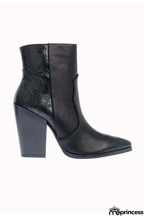 High Heel Pointed Toe Boots