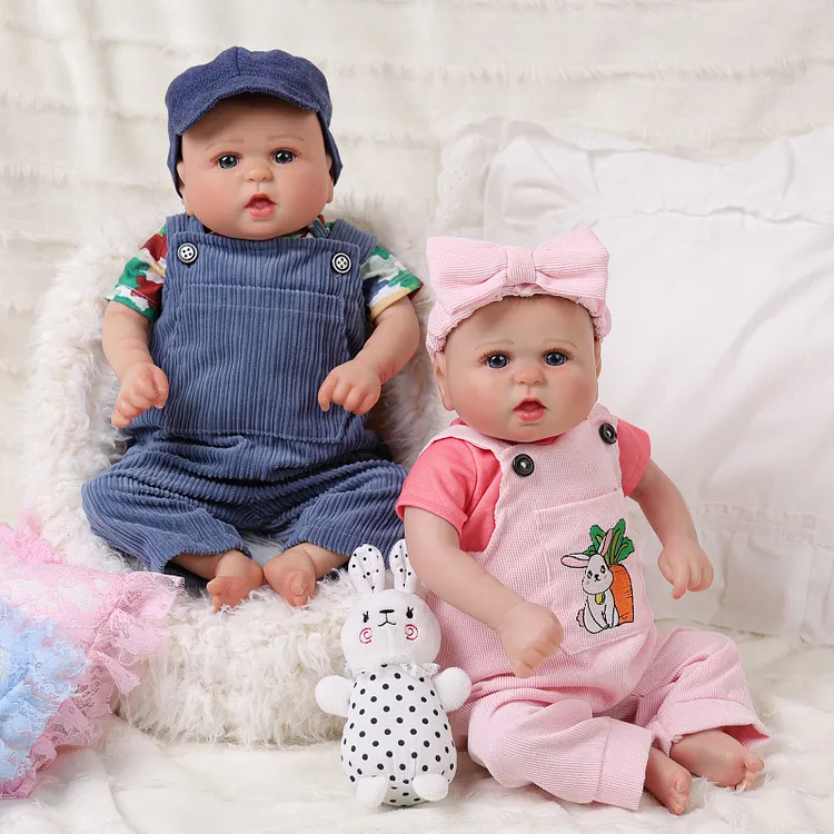 Babeside Quiet Reborn Baby Bailyn 20'' Toddler Twins Best Gift for Kids