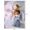 >SALE<5D DIY Full Drill Diamond Painting Cute Angels Cross Stitch Embroidery Kit