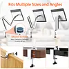 Magnetic iPad Pro 11 Pro 12.9 Stand, Foldable Arm Premium Tablet Stand for Working and Drawing, Multi-Node Adjustable Portable iPad Stand Only for iPad Pro 11 Inch 1st/2nd/3rd/4th, iPad Air 4th/5th