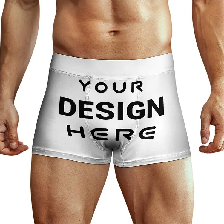 Personalized Custom  Waist Underwear Full Print