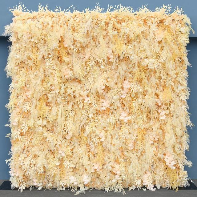 Wedding Backdrop Roll Up Fabric Flower Wall  A078 A7389  A7417 A7427 A7441 A7491 A7708 A8055