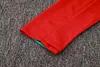 Joyfball 2024/2025 Portugal Half-Pull Training Suit Red Football Shirt