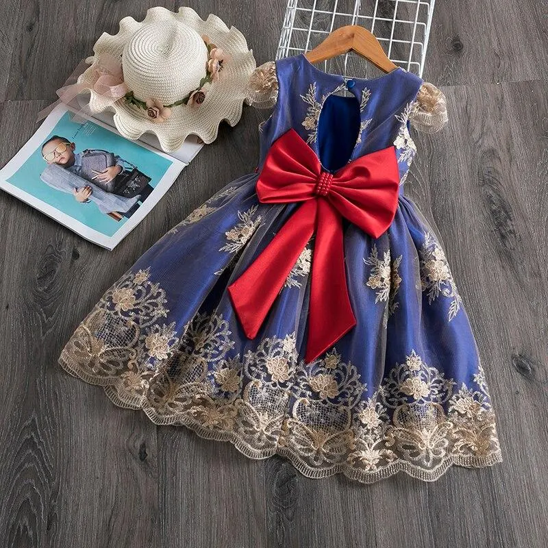 Summer Pink Girl Dress Cute Child Dress Child Girl Little Princess Dress for Wedding Party 1 2 3 4 5 6 7 8 9 10 years Baby Girls