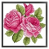 Flower -14CT Stamped Cross Stitch Kit(17*17cm)