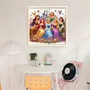 Princesses - 11CT Stamped Cross Stitch - 50*50cm - Disney