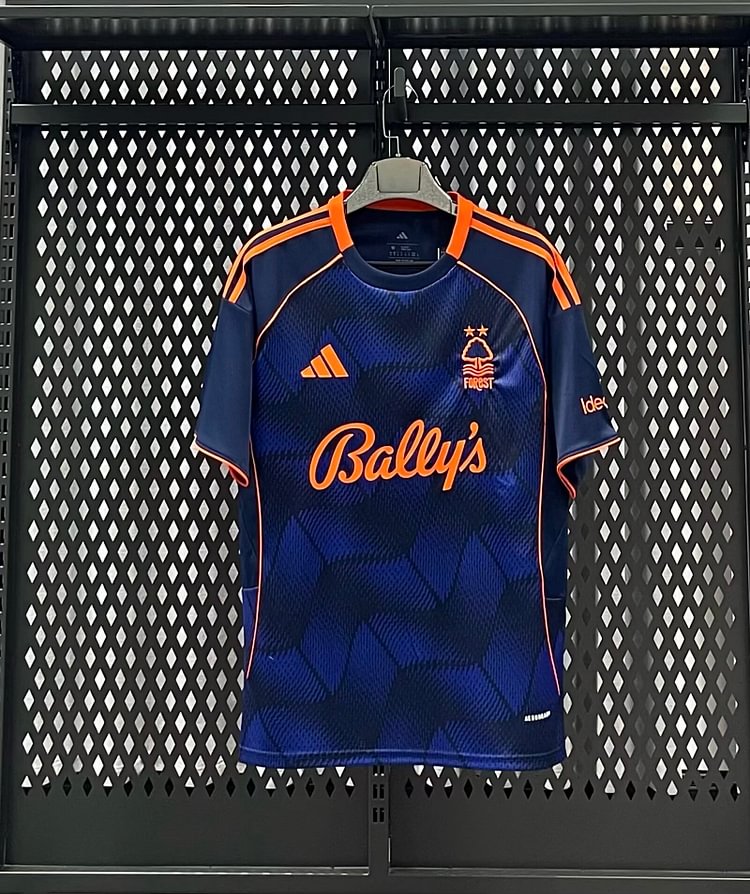 2025-26 Nottingham Forest Second Away Jersey - Fan Edition
