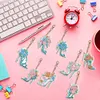 8pcs/set DIY Diamond Painting Special Shape Double Sided Diamond Art Ornaments Keychain Kit
