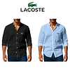 Lacoste&reg;Koszula męska letnia, 2 sztuki w opakowaniu