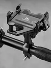 Shock-Absorbing Mobile Phone Rack One-Button Locking Handlebar Smartphone Mount