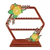 DIY Diamond Painting Floral Design Jewelry Organizer Earring Holder Earring Stand Storage Kit