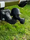Trailer Hitch Cover Trailer Hitch Ball Cover Hitch Trailer Protector Cap(Black)