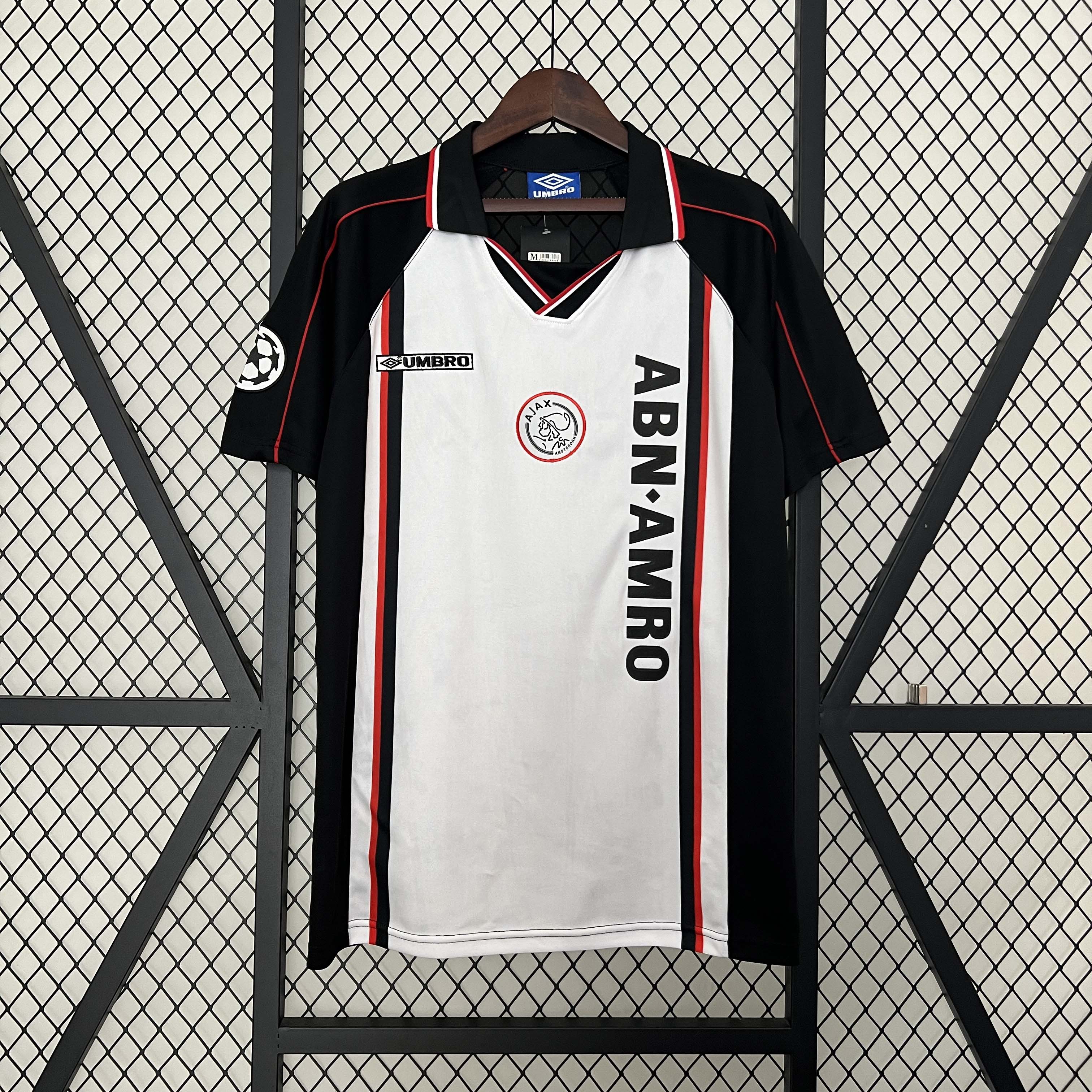 1998-1999 Retro Ajax Amsterdam Away Football Shirt 1:1 Thai Quality