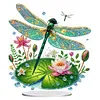 Garden Dragonfly Double Sided - 5D DIY Ornament