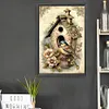Bird's Nest-Paint by Numbers Acrylic Painting 40*60CM(Poster style）