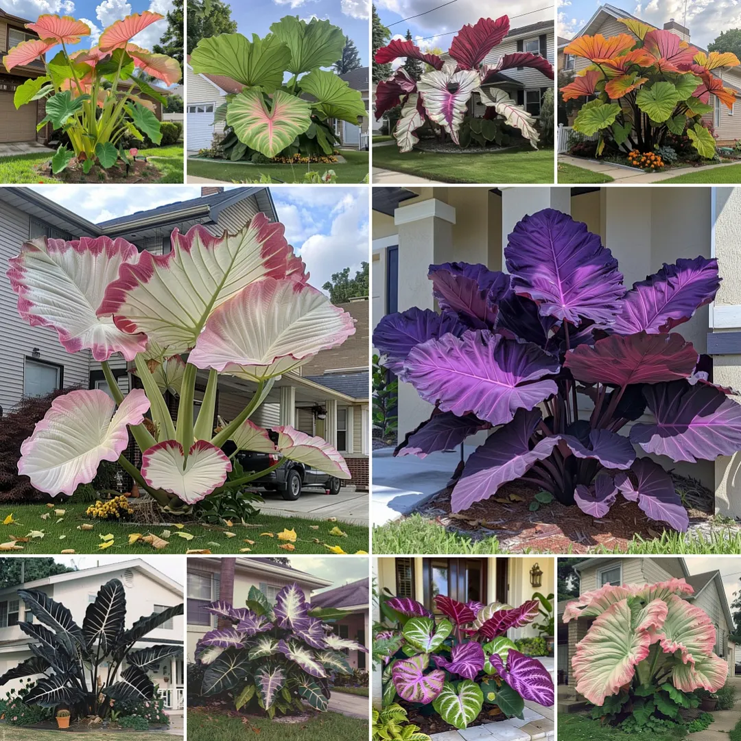 🌿Fascinating giant caladium🌈
