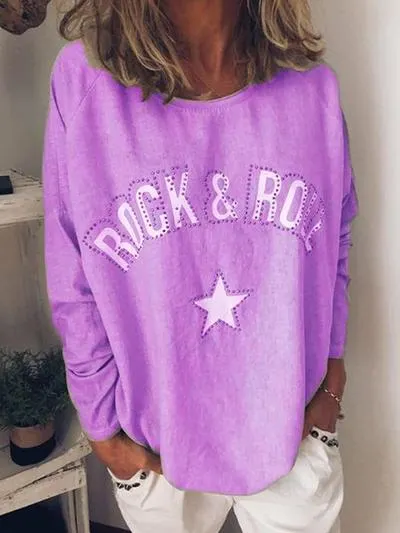 ROCK&ROLL Pentagram T-shirt