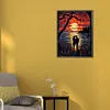 Diamond Painting-DIY Full Round Drill Lakeside Lovers