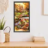 (Big Size)Scenery - 11CT Stamped Cross Stitch - 40*85cm